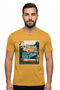 Camiseta "Mallorca Vintage Poster" – 100% Algodón con Estampado DTF