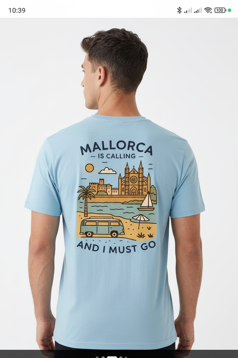 "Mallorca is Calling" - Arte Ilustrada 🌴