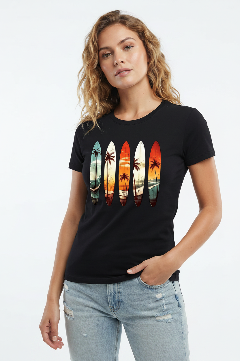 Camiseta Personalizada Premium – 100% Algodón con Estampado DTF