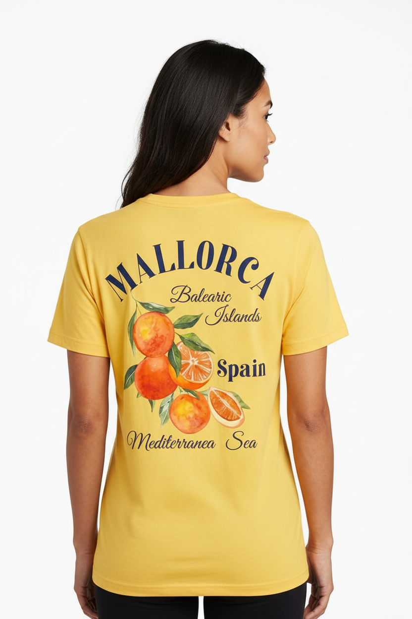 "Mallorca - Balearic Islands, Spain" - Arte Ilustrada 🍊